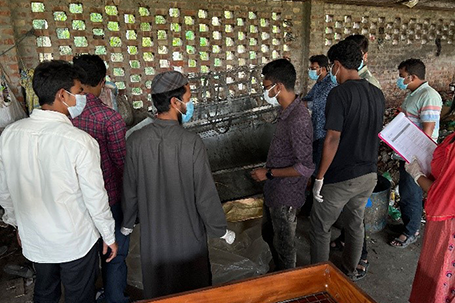 Waste sorting workshop at KUET