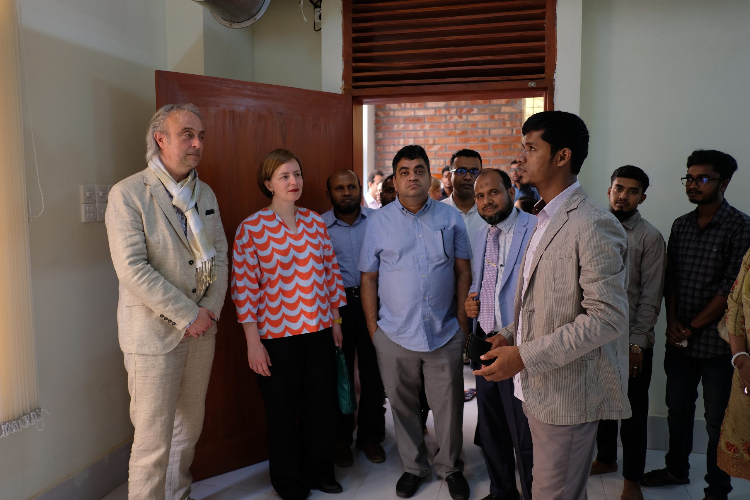Visit from BUW presidential board