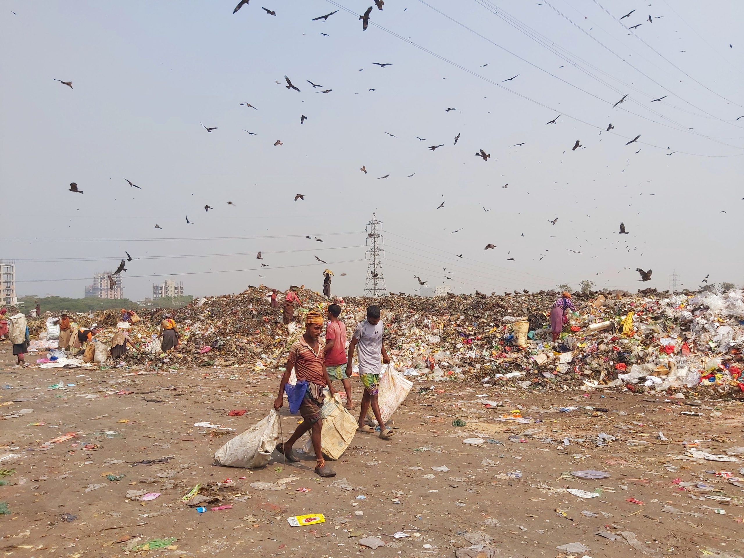Excursion to Matuail Landfill in Dhaka